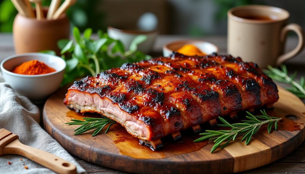 découvrez nos meilleures recettes de marinade pour travers de porc au four, pour une viande tendre, juteuse et pleine de saveurs. facile et délicieux !