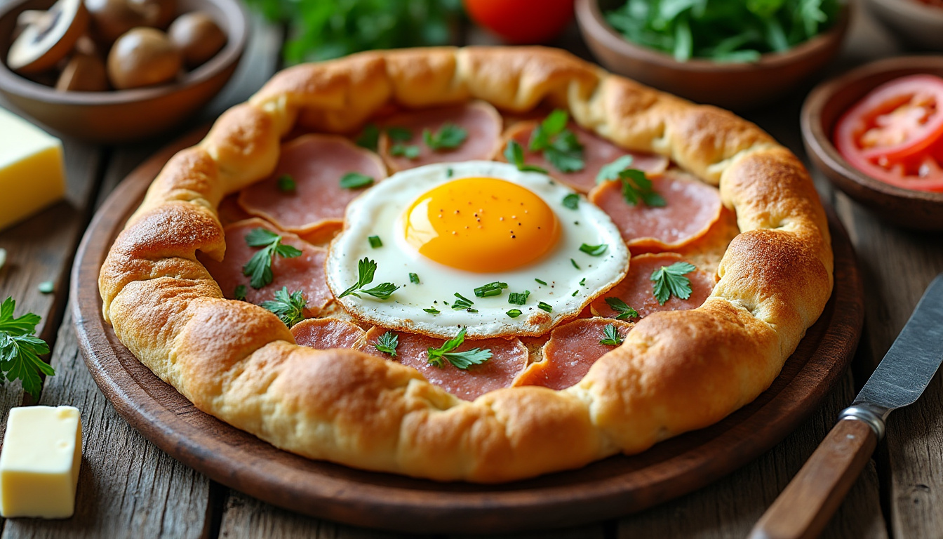 découvrez notre recette facile de galette complète et laissez-vous inspirer par des idées de garnitures savoureuses pour un repas délicieux et rapide.
