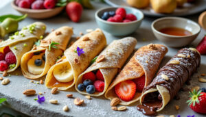découvrez des idées originales et gourmandes pour garnir vos crêpes sucrées : fruits, chocolat, caramel et associations surprenantes à tester absolument !